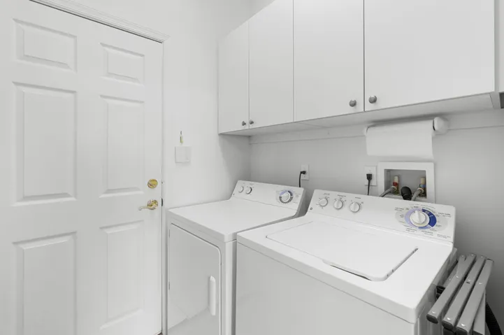 Washer and dryer included