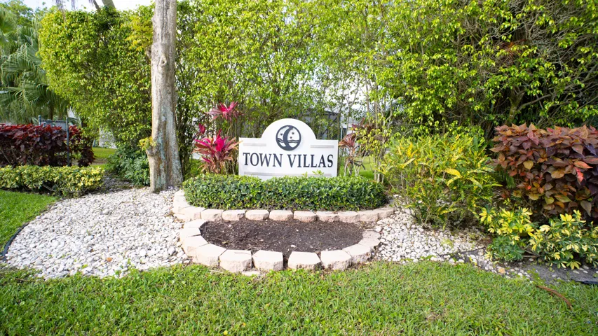 Town Villa entry