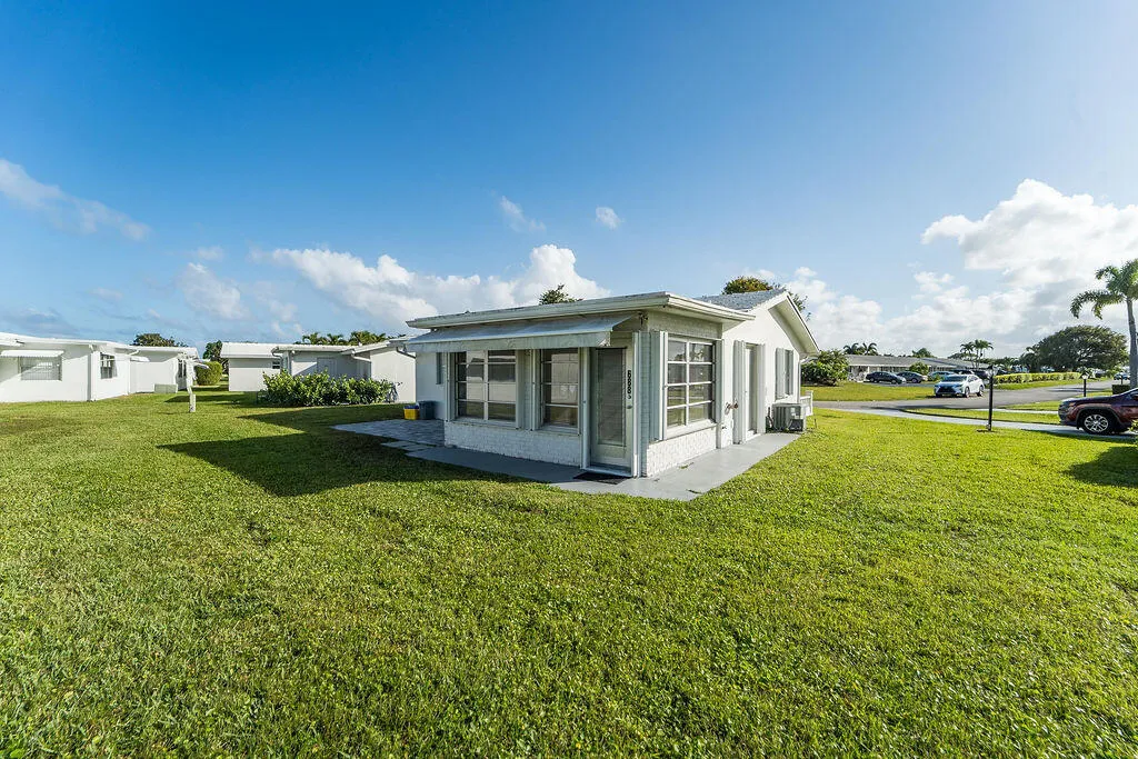 large back yard