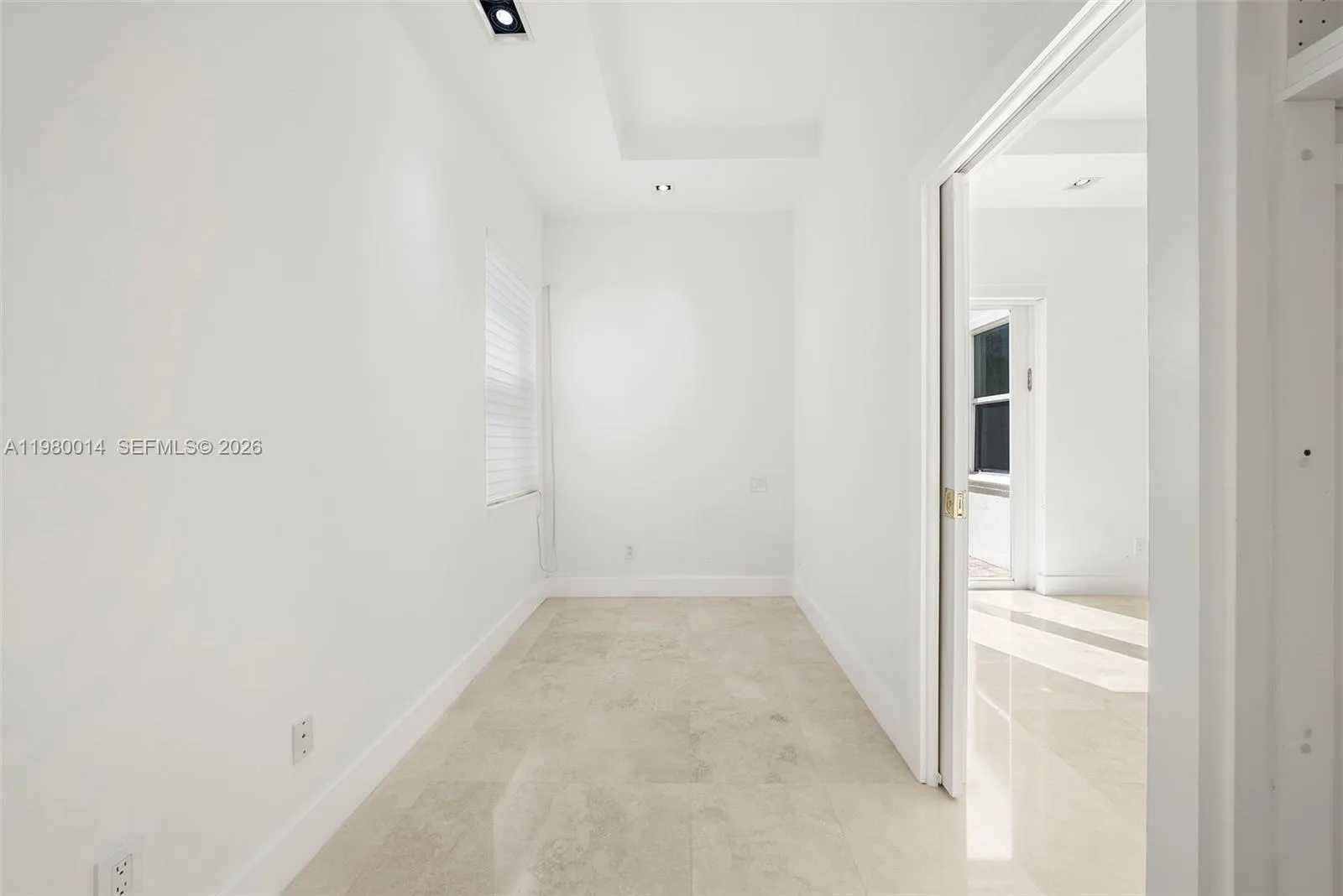 Bedroom with private entrance