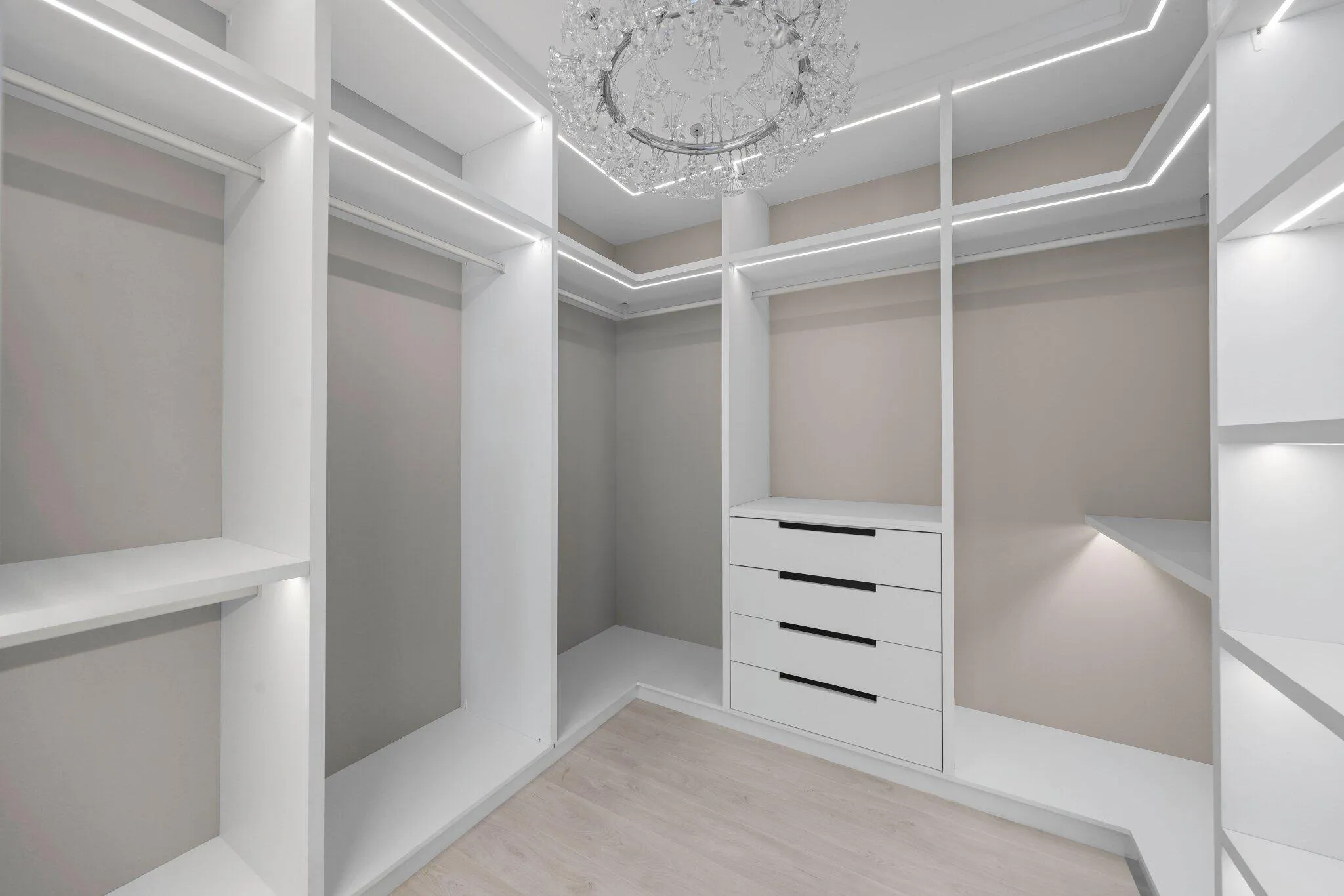 Main Closet in Primary