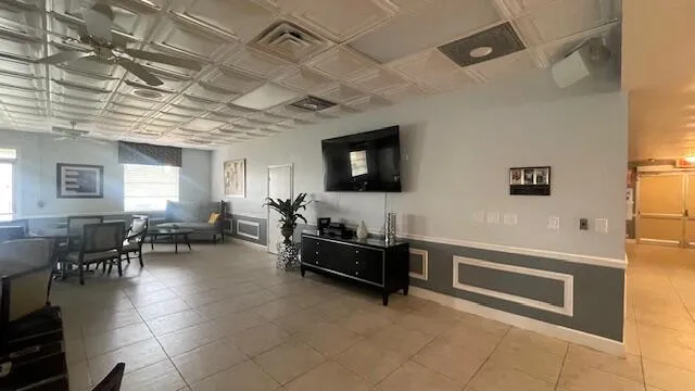 TV in party room