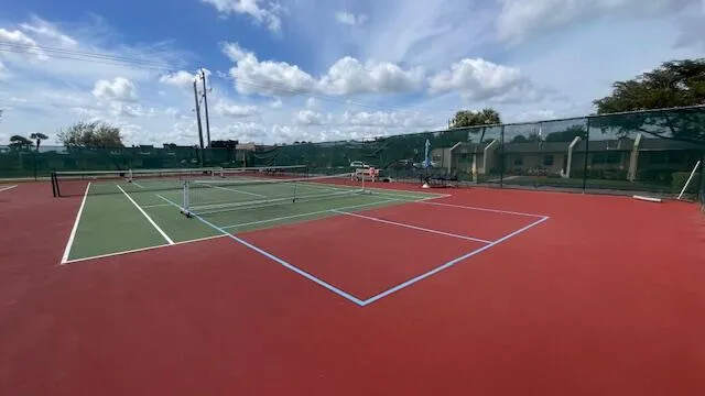tennis courts