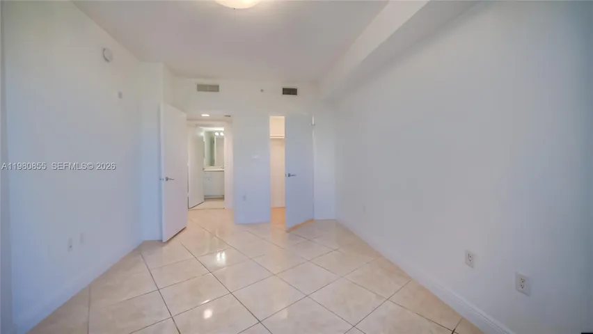 Second bedroom with closet.