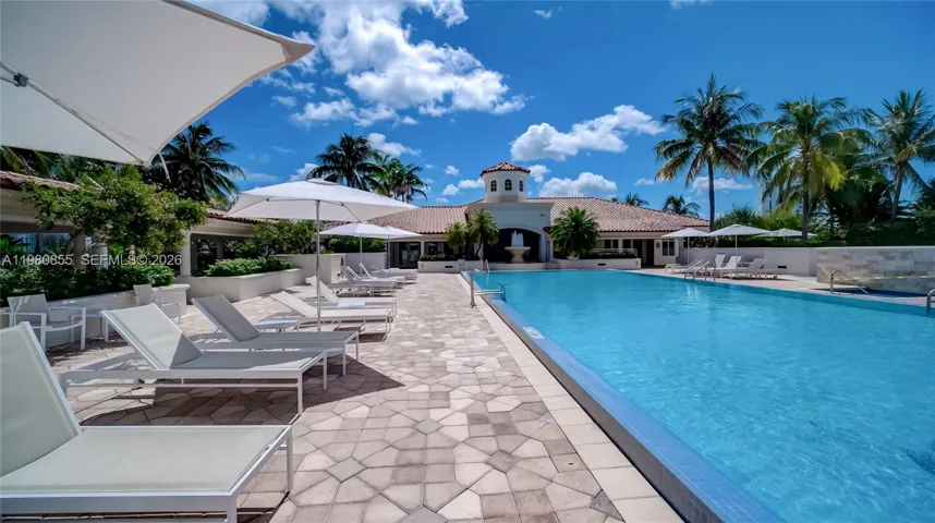 Pool area