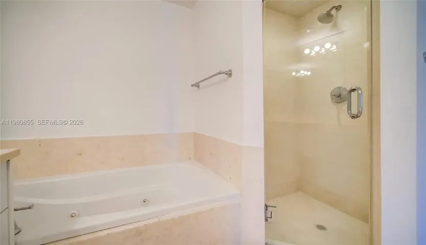 Master bathroom.