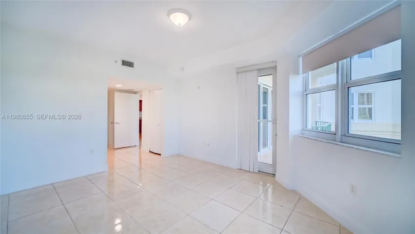 Master Bedroom. Direct access to balcony