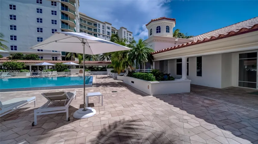 Pool area