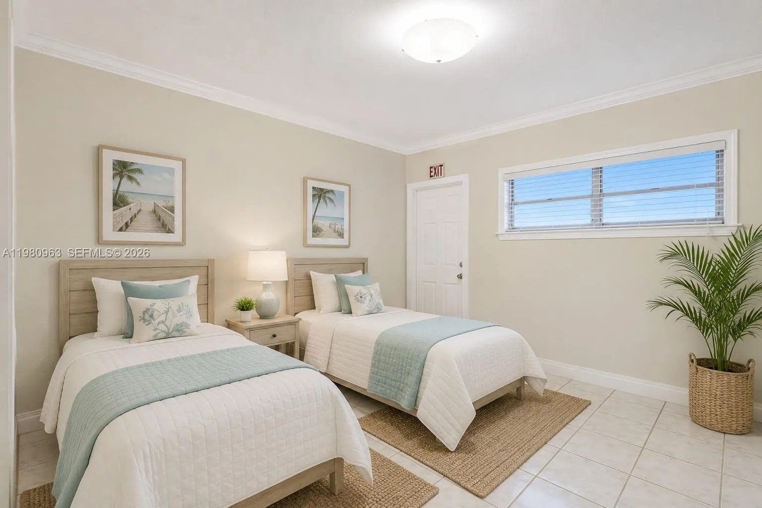 N103 Virtually Staged 2nd Bedroom