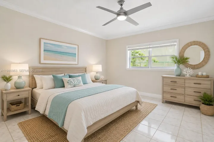 N103 Virtually Staged Master Bedroom