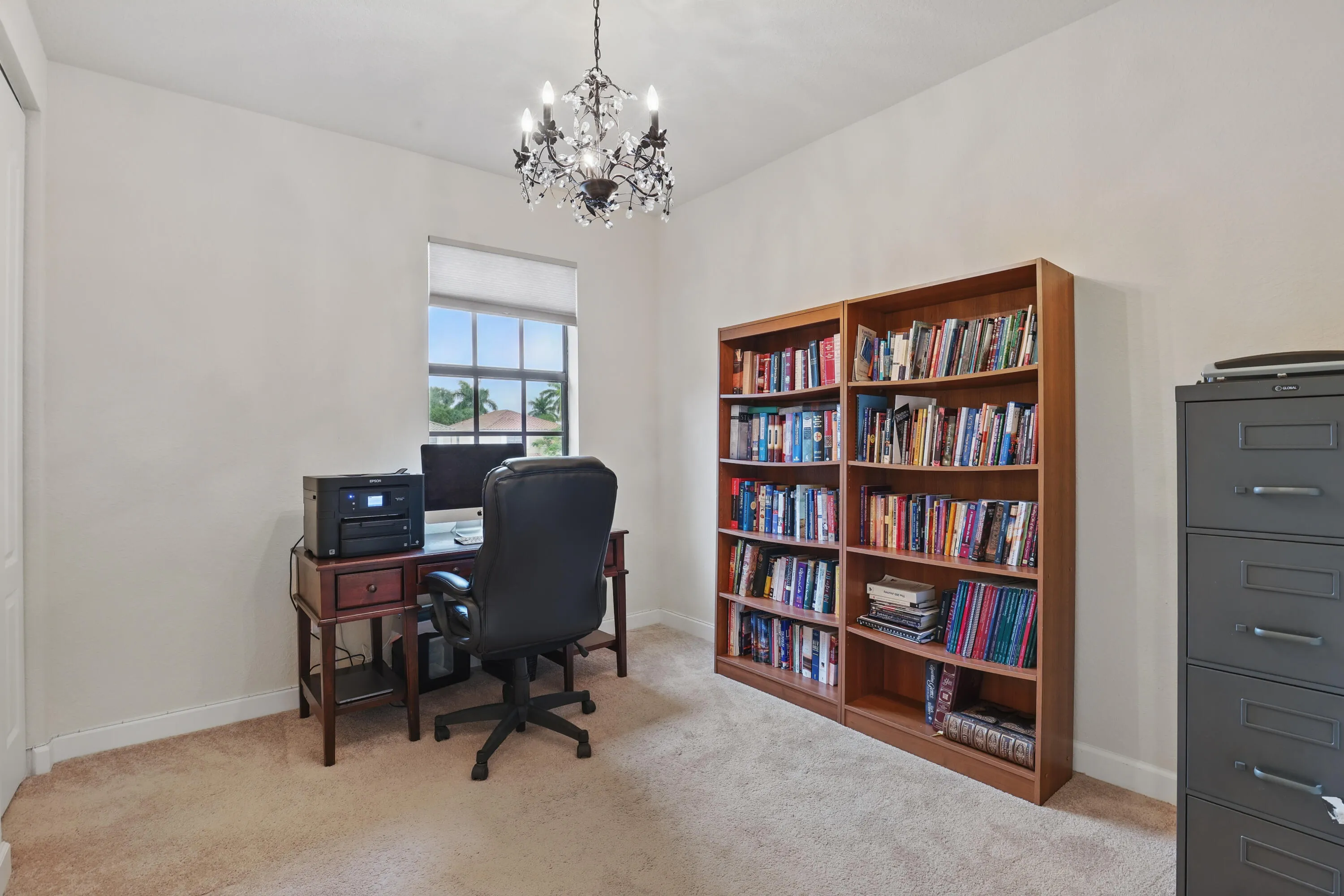 Bedroom 4 is currently used as an office