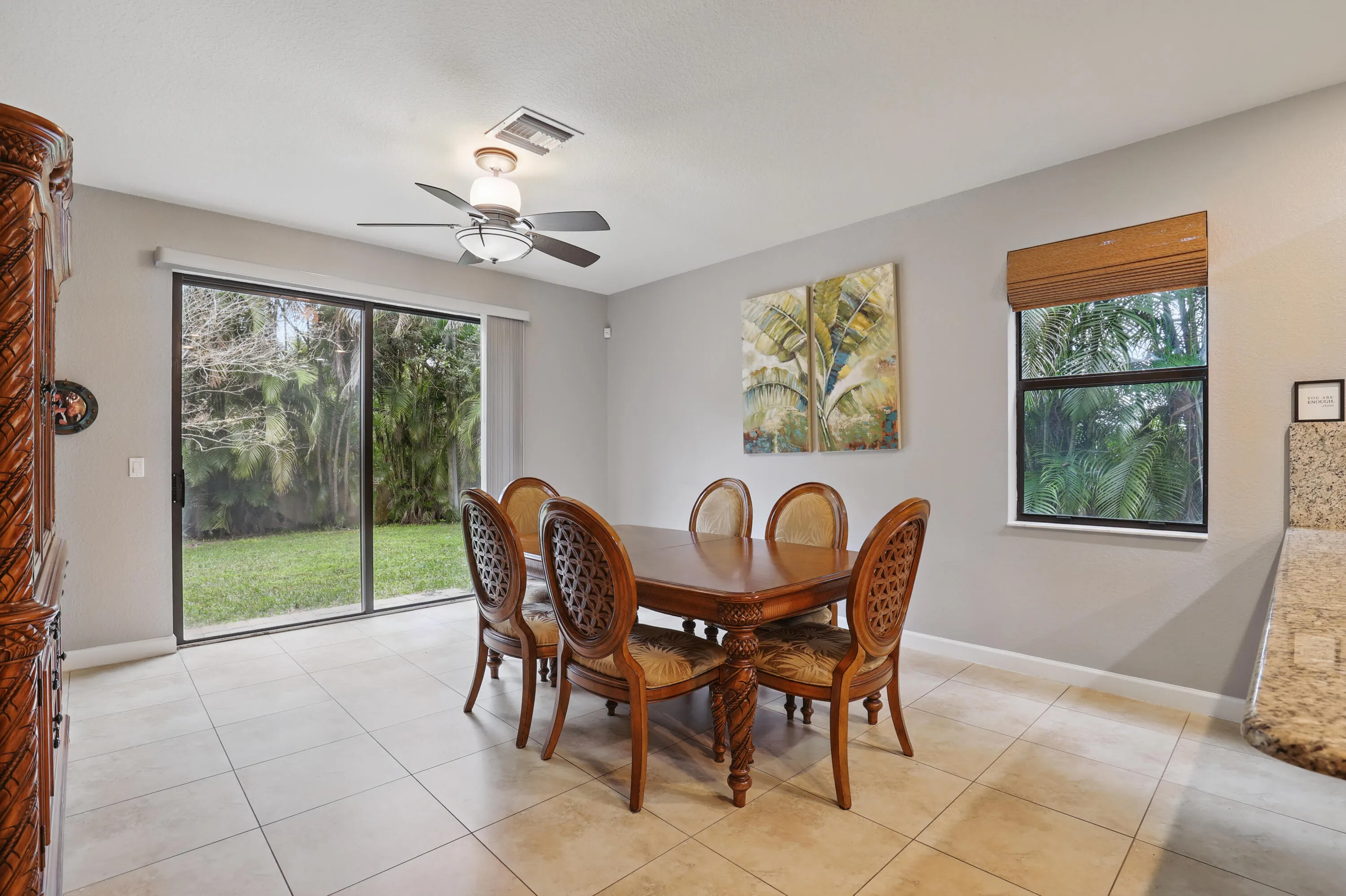 Family Room is currently used as dining area