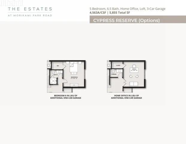 Cypress Reserve Options structual