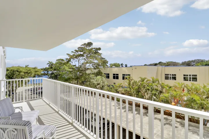 Balcony east view
