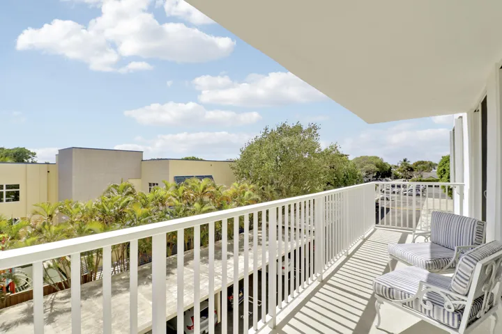 Balcony west view