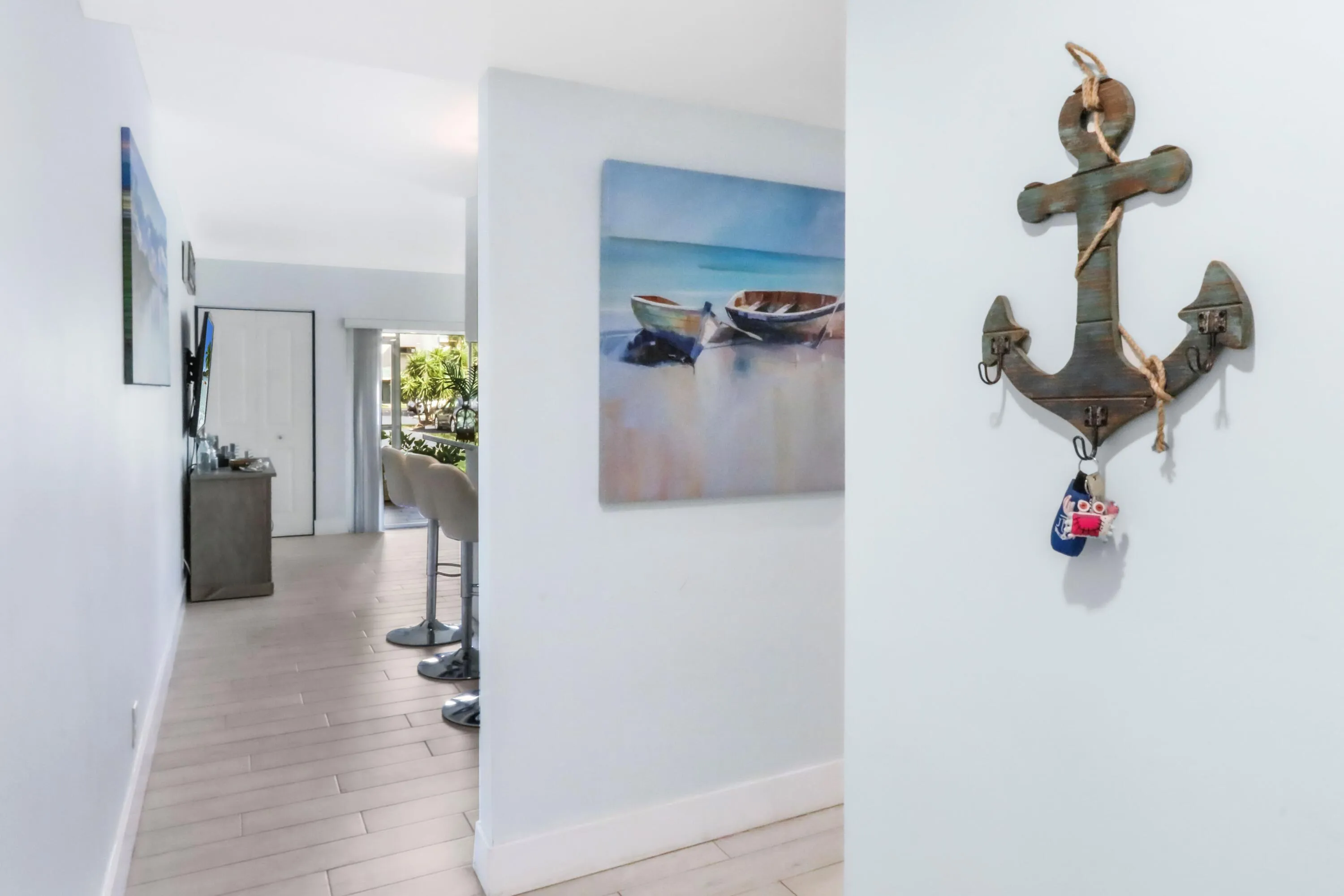 Entrance into unit