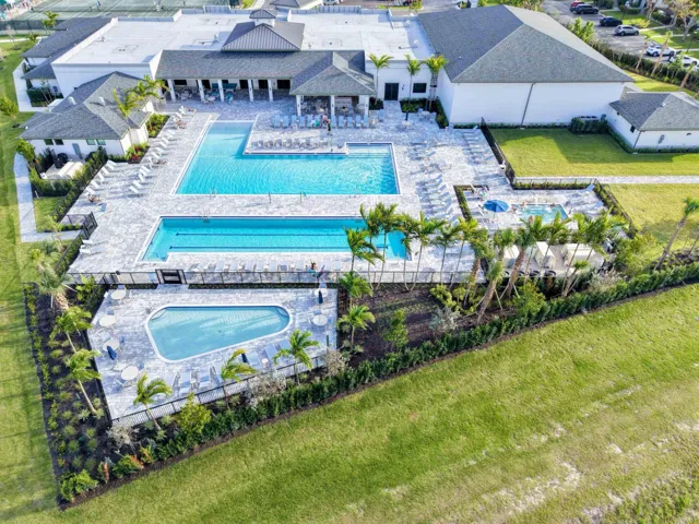 New Clubhouse Pools Bird Eye View