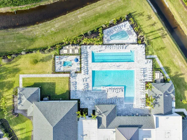 New Clubhouse Pools Above