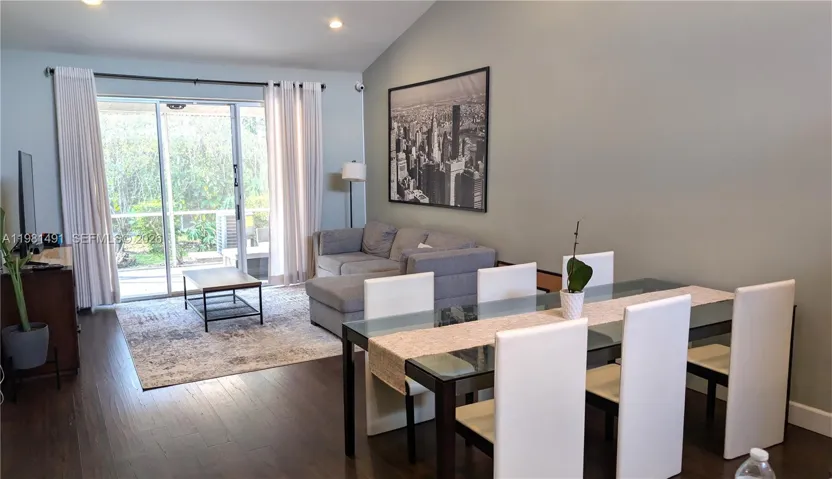 Living room area also
