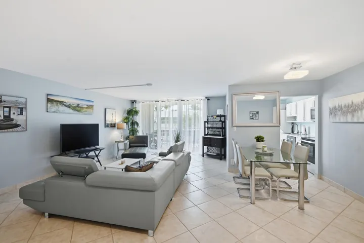 Living Room & Dining Area