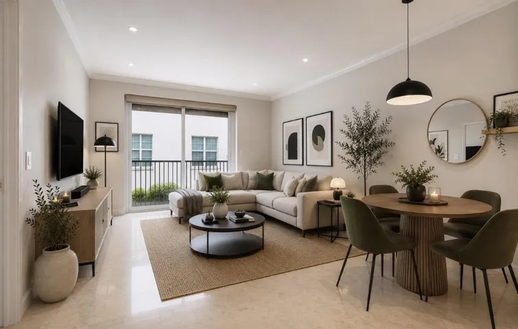 Virtually Rendered Great Room