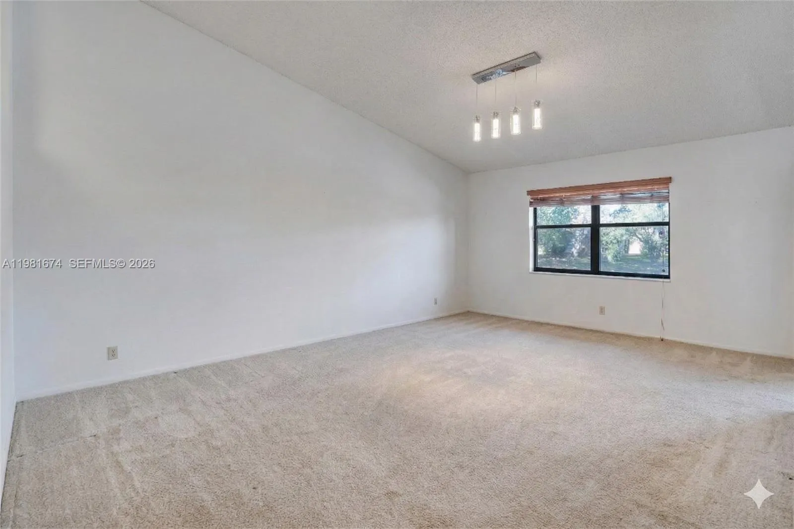 Dinning and Living Room Without furnitures