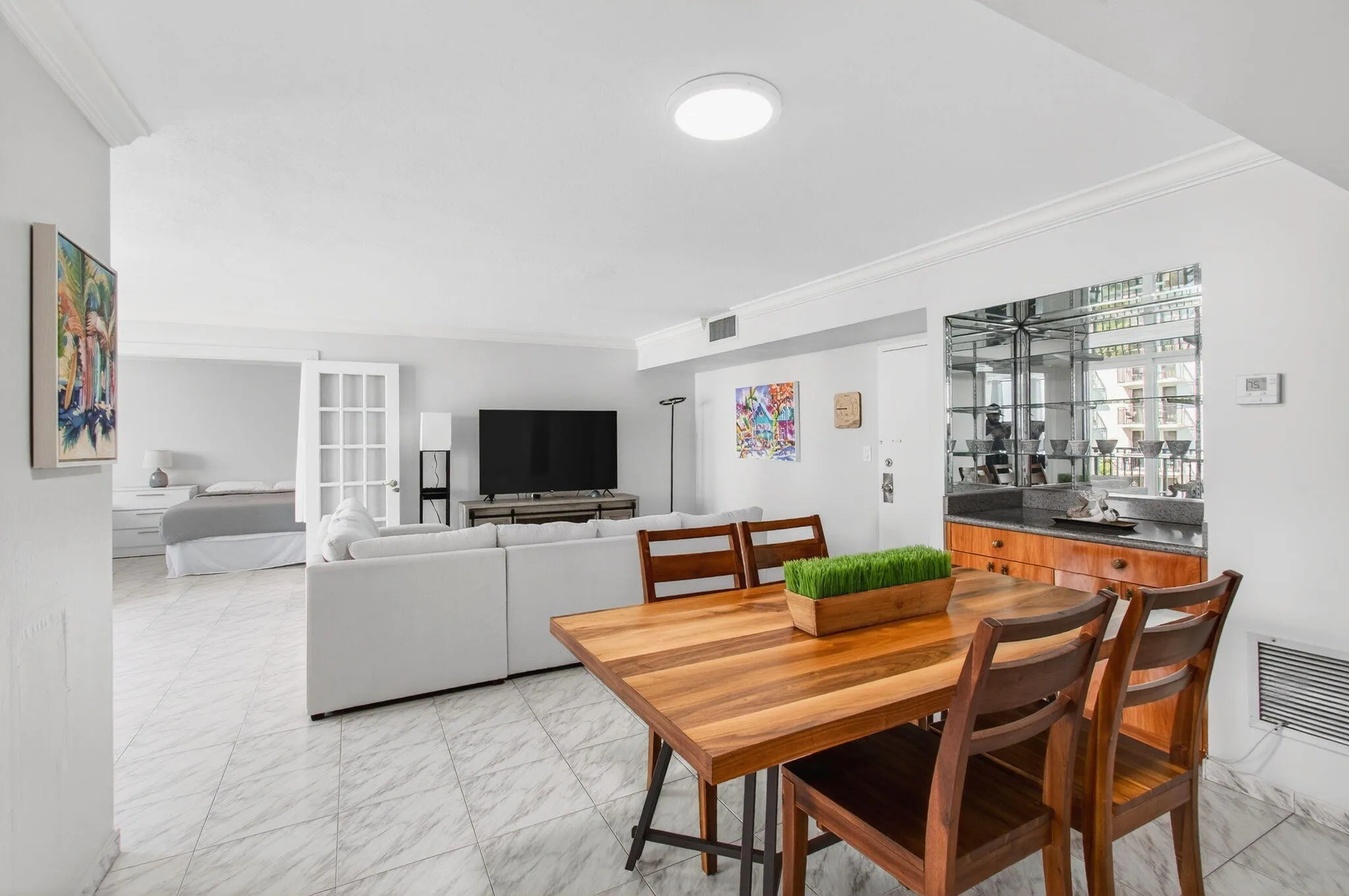 Dining area