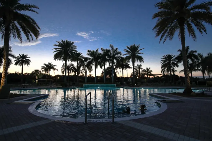 Pool at Night