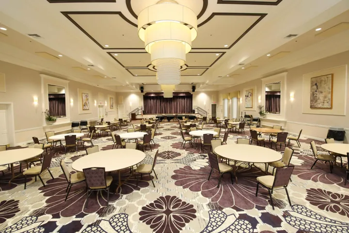 Many dinner dances and shows grace the Grand Ballroom