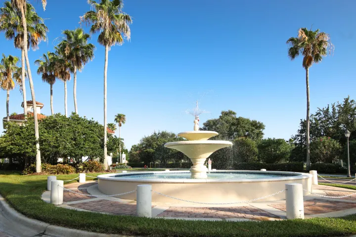 fountain at Main gate