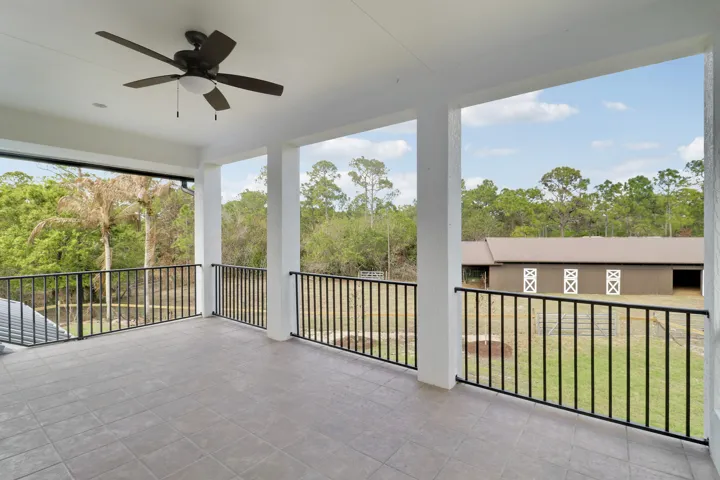 back upstiars balcony off of bonus room
