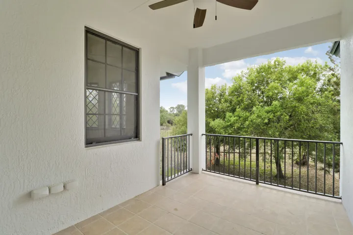 second floor front porch