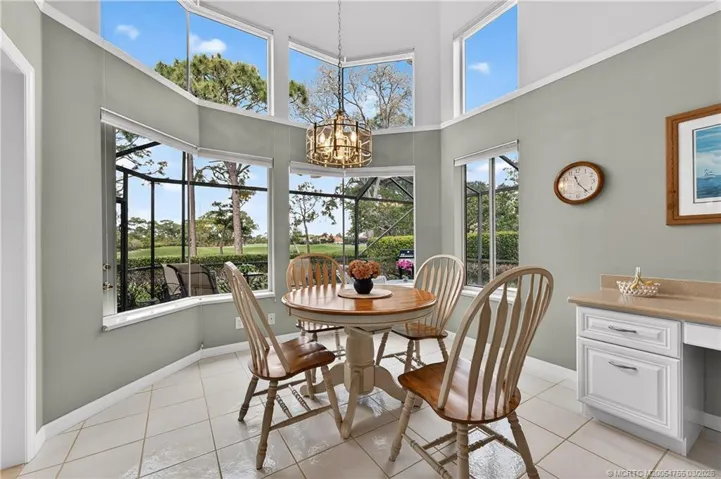Casual Dining in Kitchen