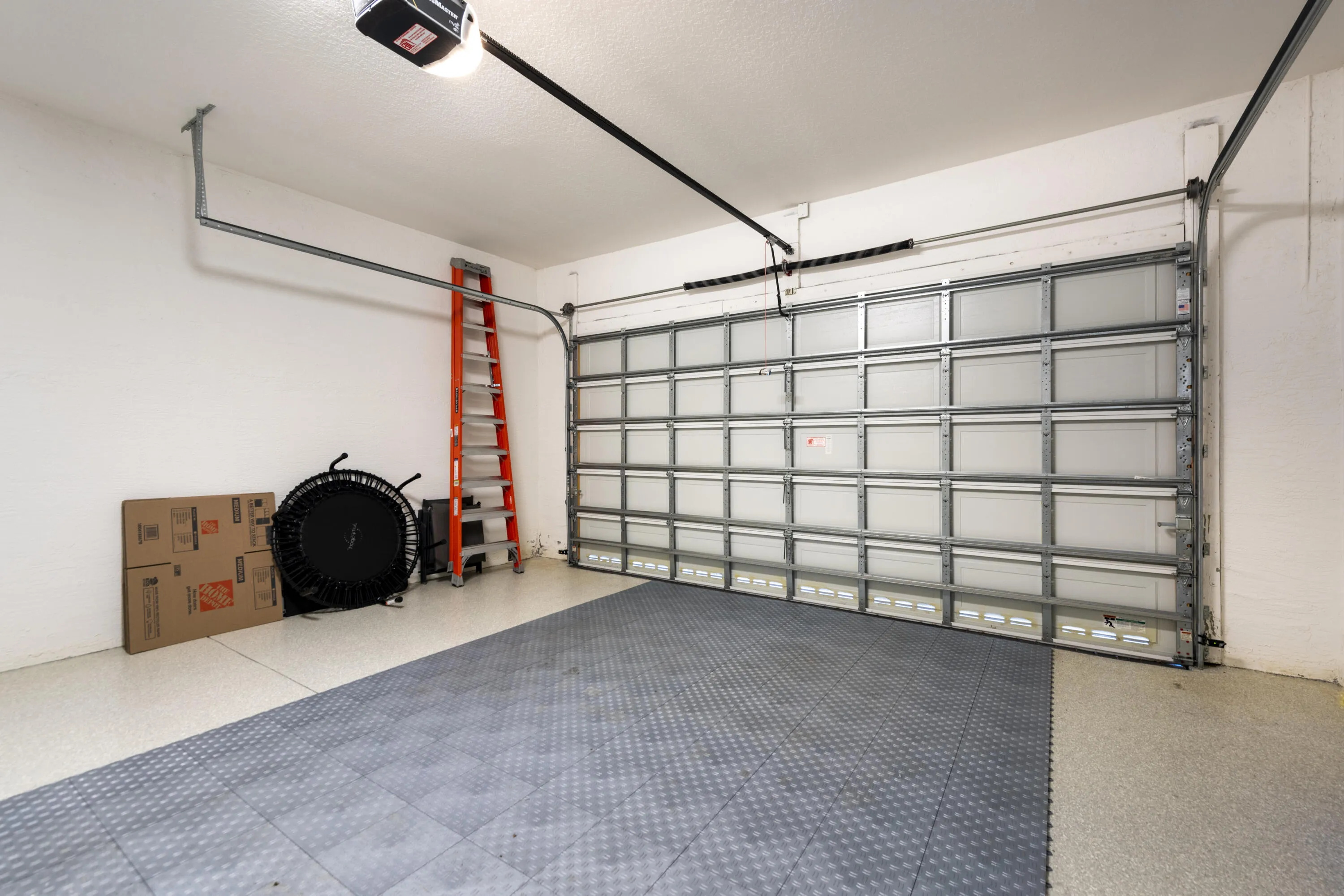 Garage is as immaculate the house!
