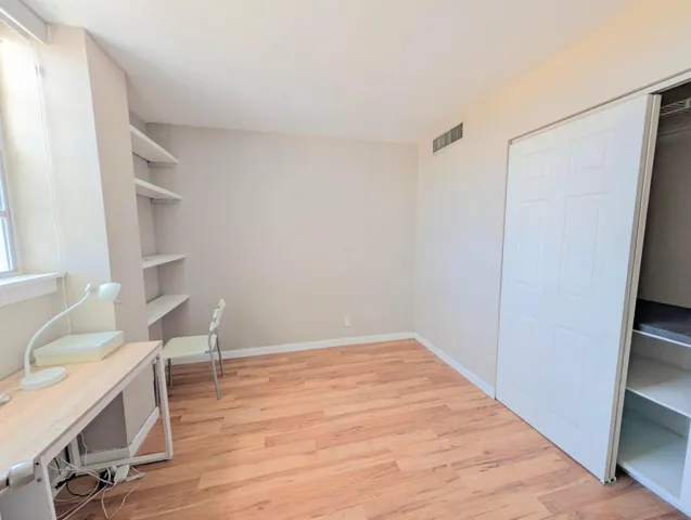 Den converted to third bedroom. Room for a twin bed, or can be used as an office.