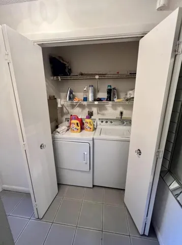 Washer and dryer