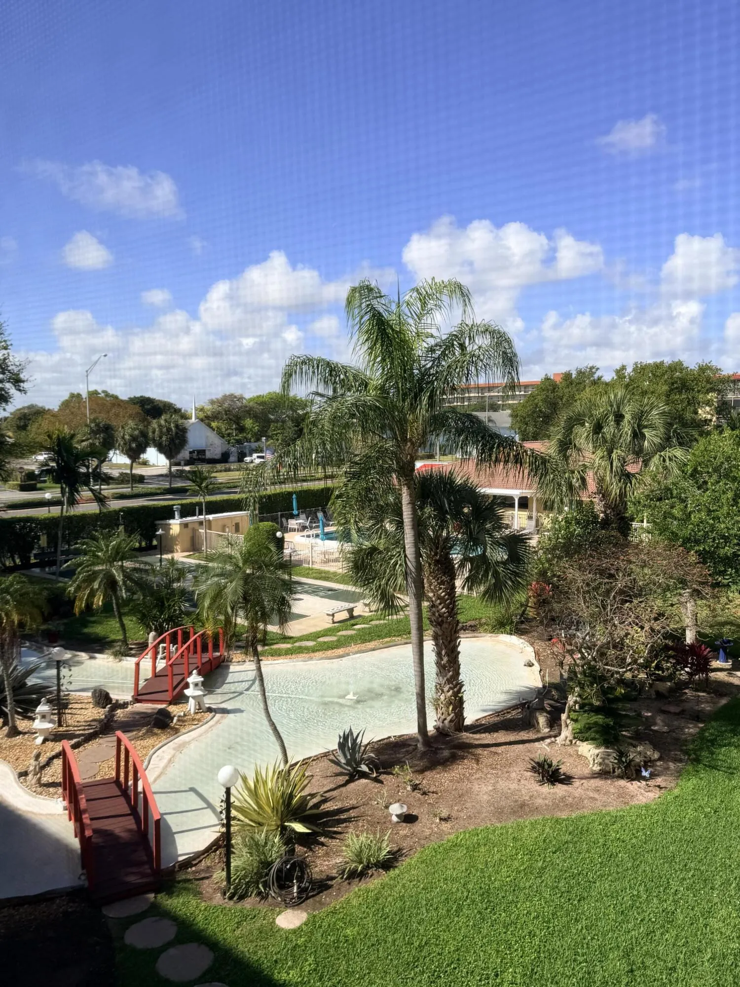 View from kitchen window
