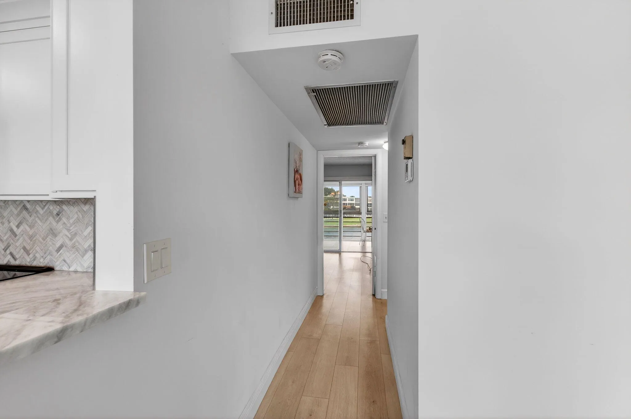 Hallway to Bedrooms and Baths