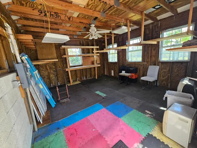 Interior of storage or potential guest cottage!