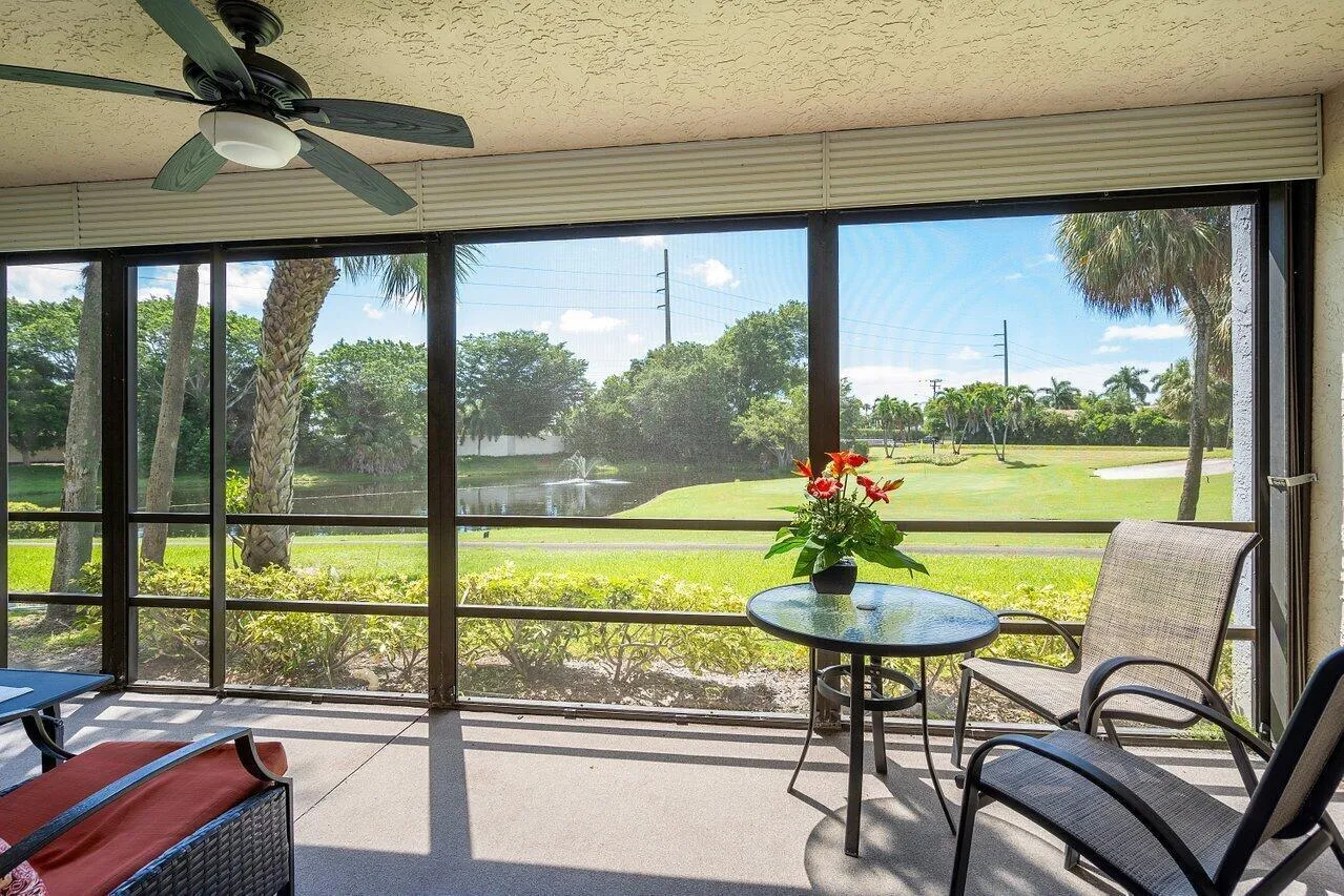 Sunny Enclosed Patio