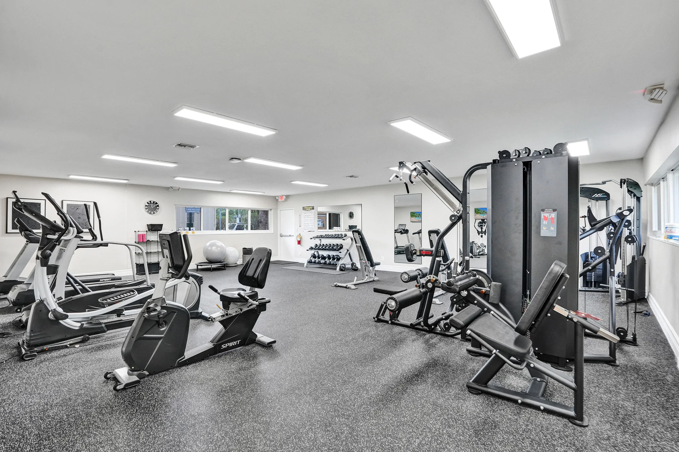 Your on-site gym!