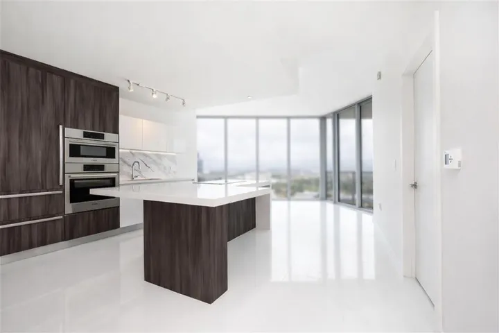 Kitchen and Living room