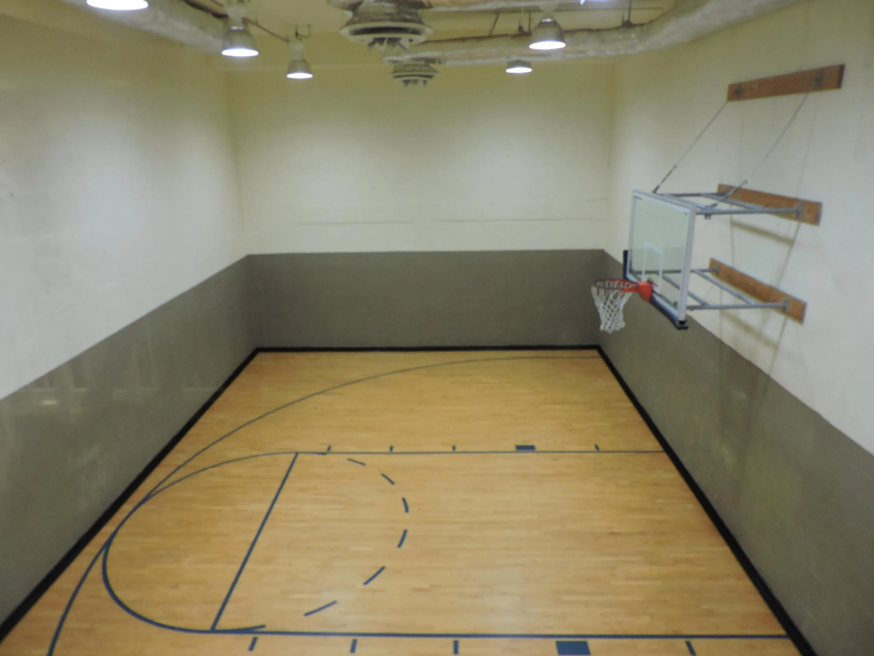 Lobby Level Basketball Court