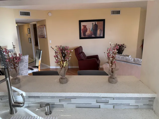 View from the kitchen