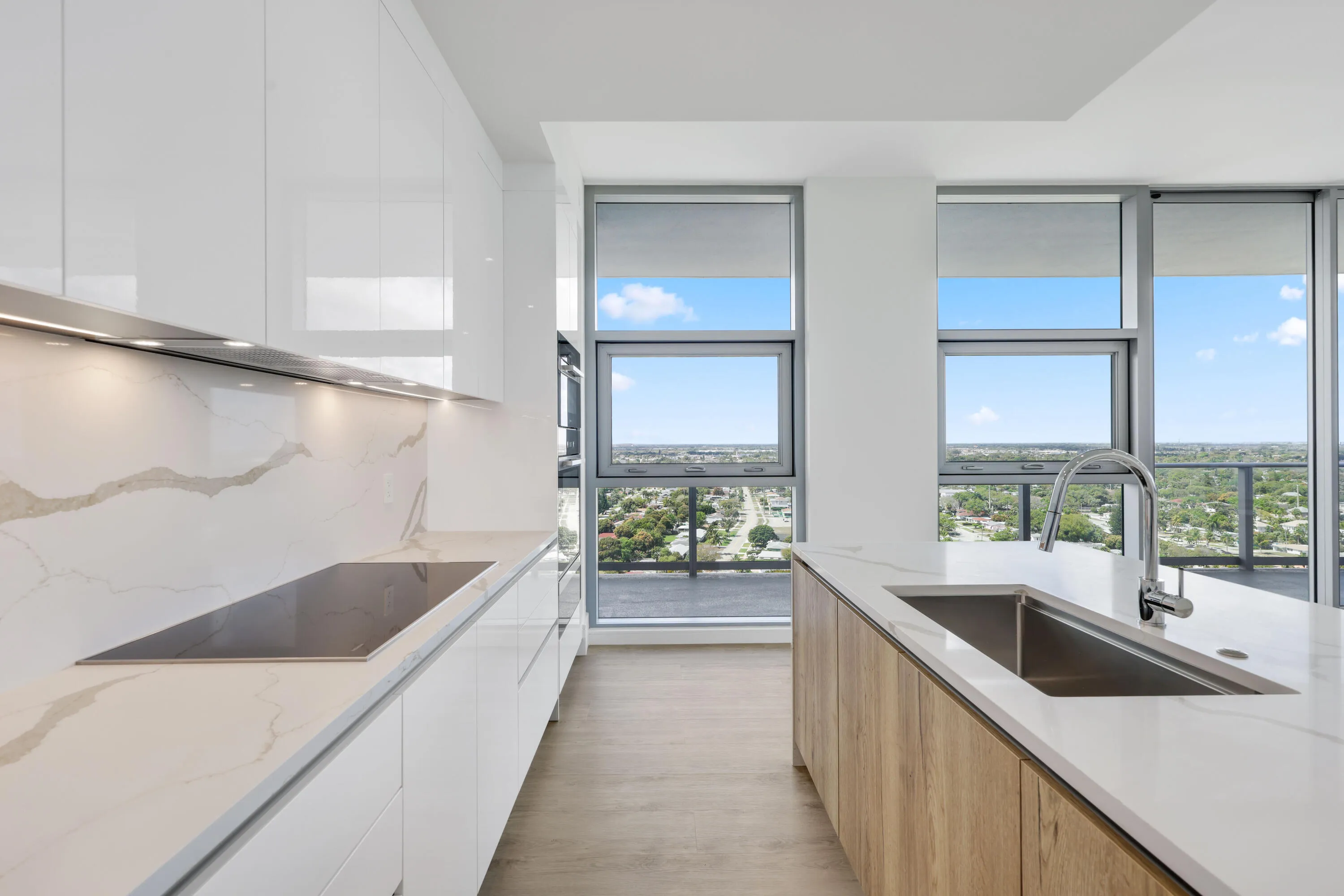 kitchen side view