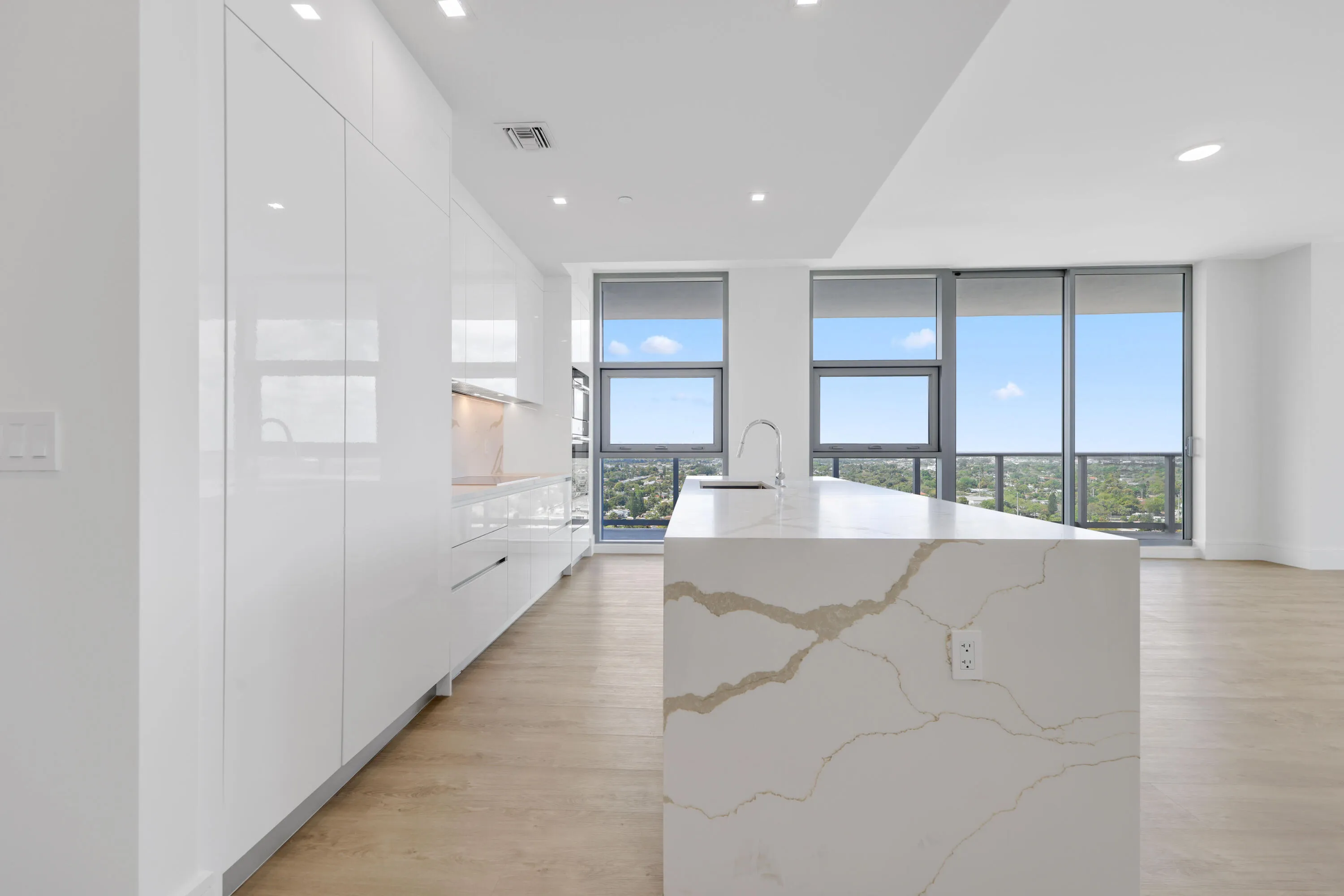 kitchen side view