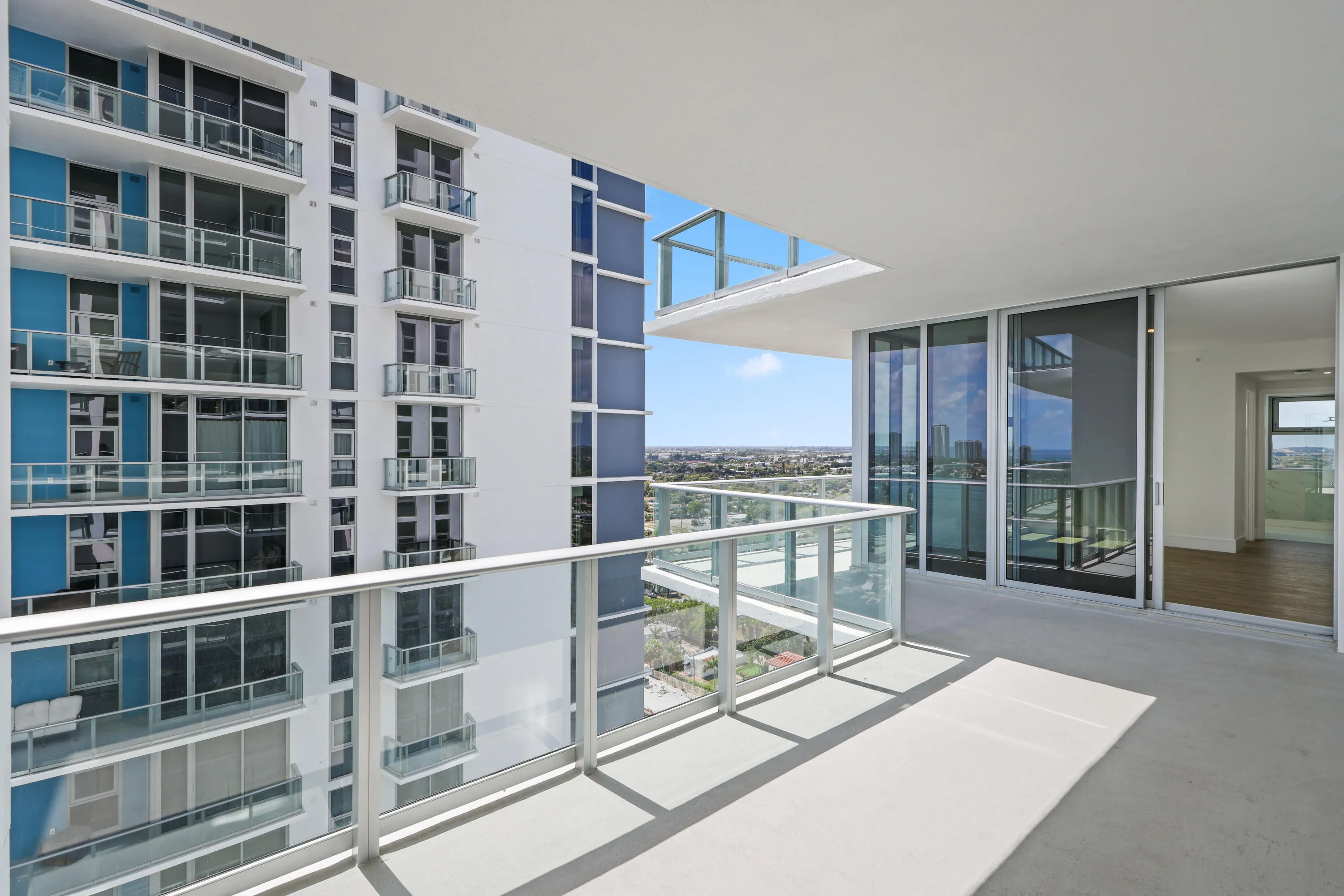 primary suite terrace side view