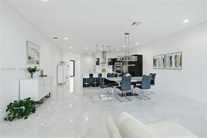 natural lights floods the home, open and modern floorplan