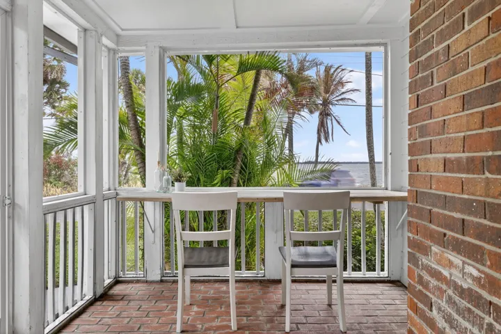 Screened porches, open patios, covered patios at every turn
