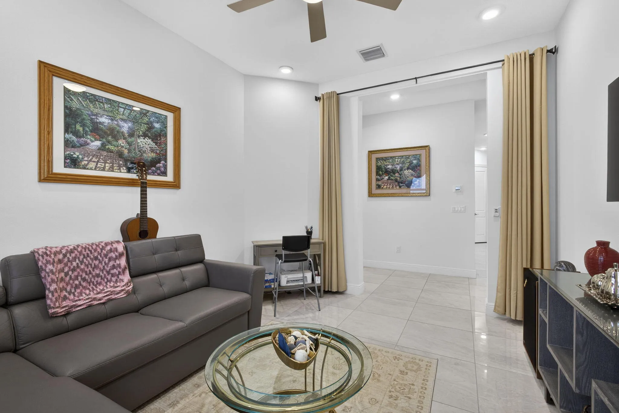 Room for Desk and couch